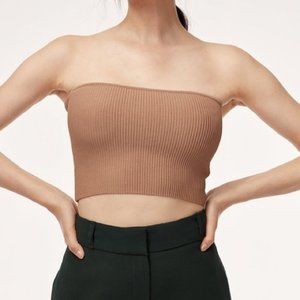 Aritzia Babaton Sculpt Knit Cropped Tube Top